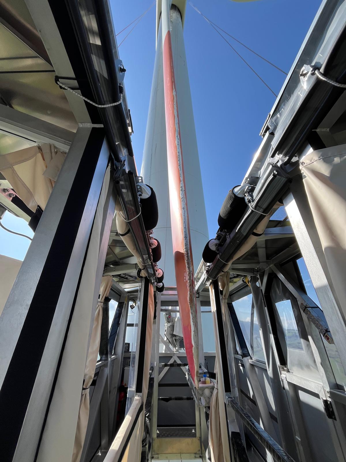 Riparazione pale con piattaforma SkyFlex wind