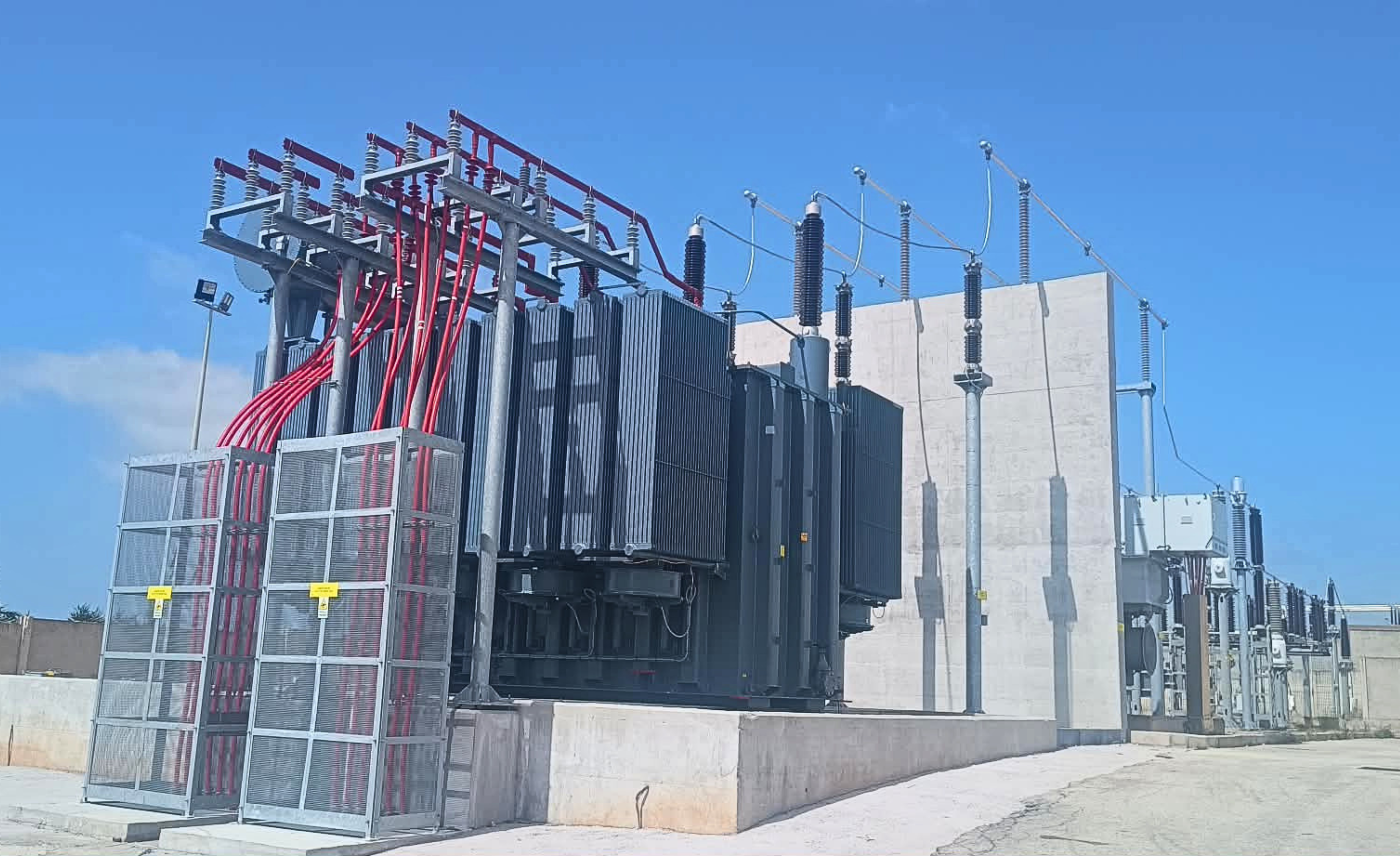 Energizzazione sottostazione Mazzara del vallo